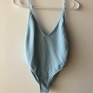 Billabong One-Piece V-Neck Swim Suit, size small